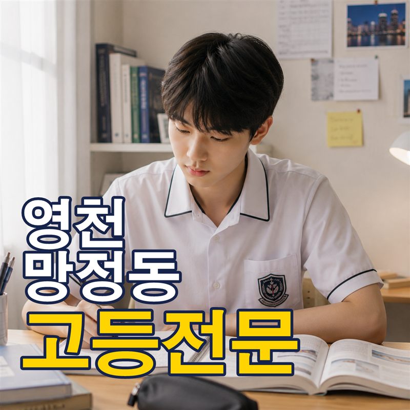 영천 망정동 고등전문