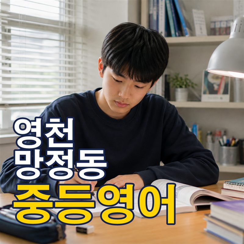 영천 망정동 중등영어
