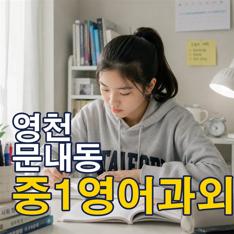 영천 문내동 중1영어과외