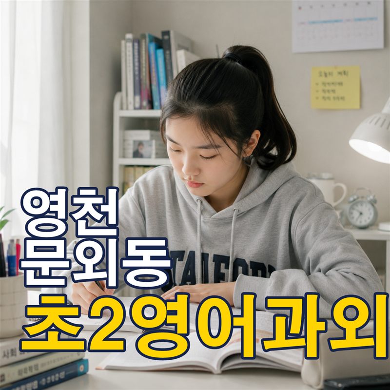 영천 문외동 초2영어과외