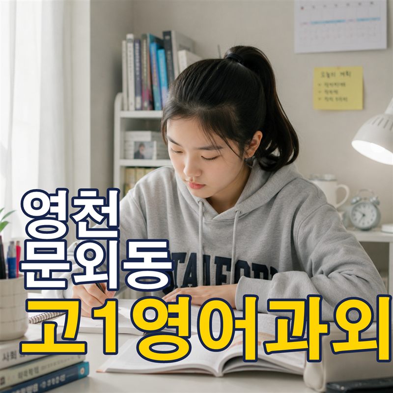 영천 문외동 고1영어과외