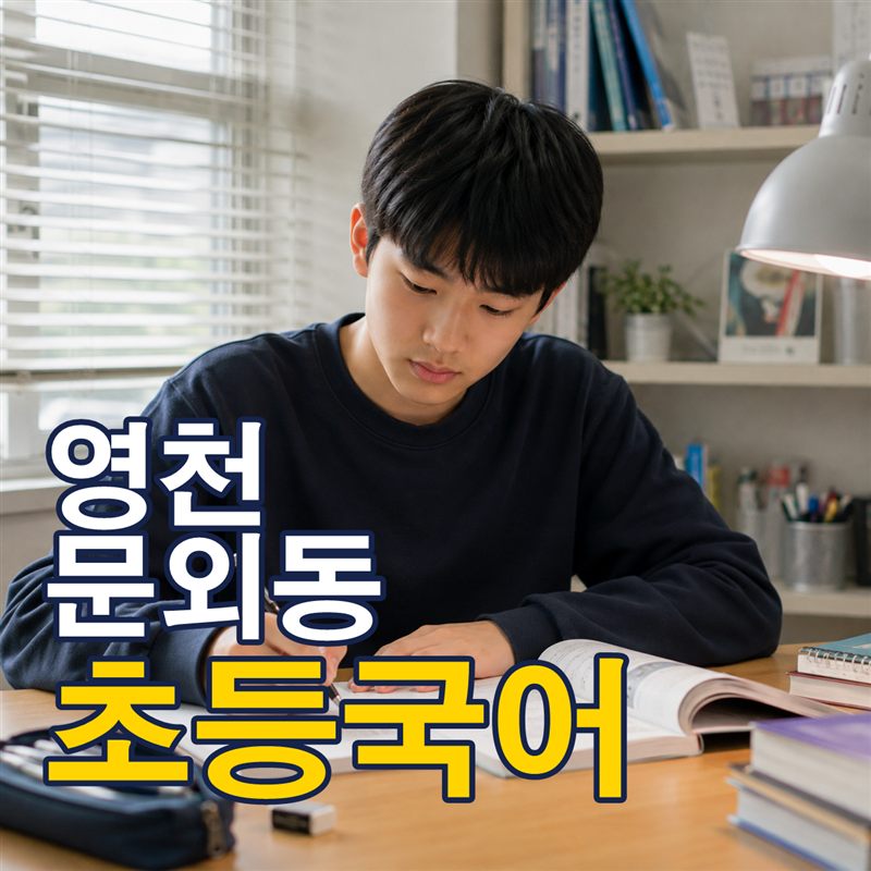 영천 문외동 초등국어