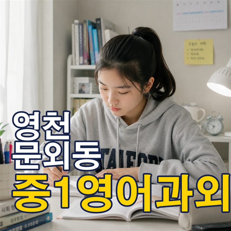 영천 문외동 중1영어과외