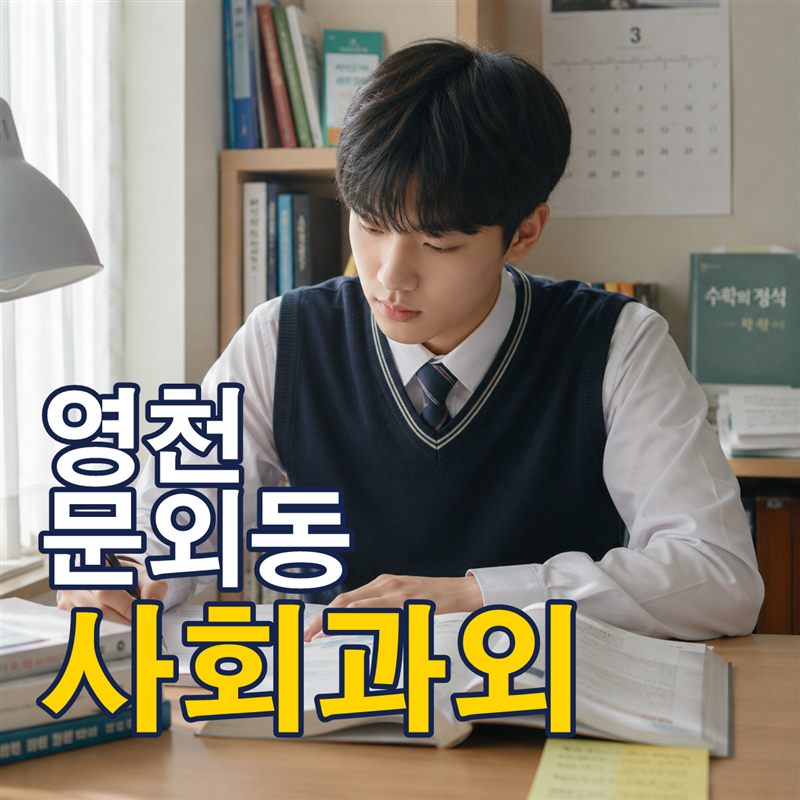 영천 문외동 사회과외