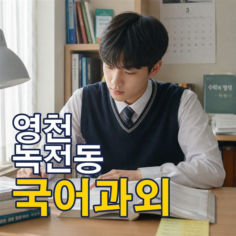 영천 녹전동 국어과외