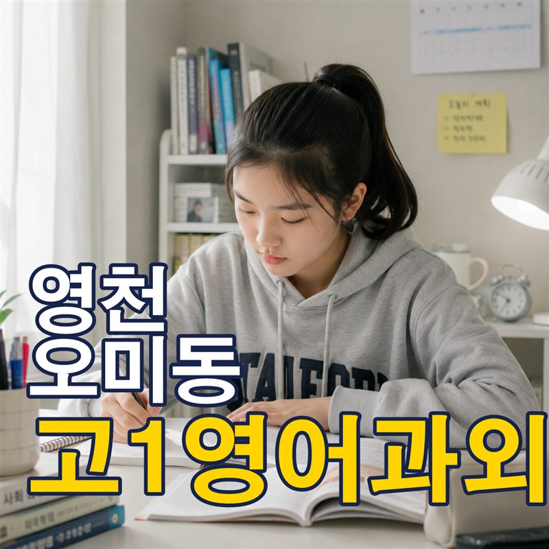 영천 오미동 고1영어과외
