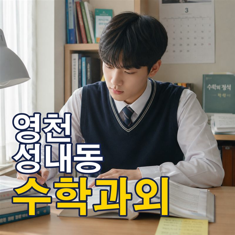 영천 성내동 수학과외