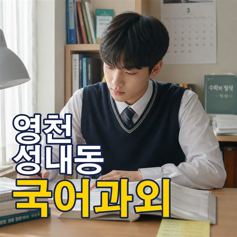 영천 성내동 국어과외