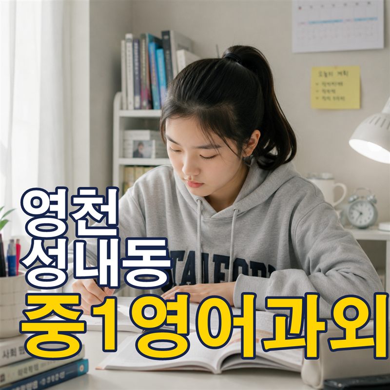 영천 성내동 중1영어과외