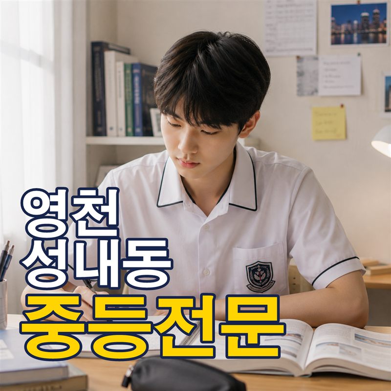 영천 성내동 중등전문