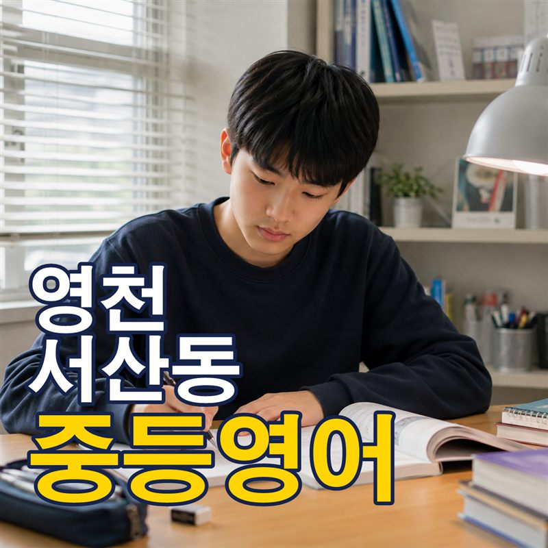 영천 서산동 중등영어