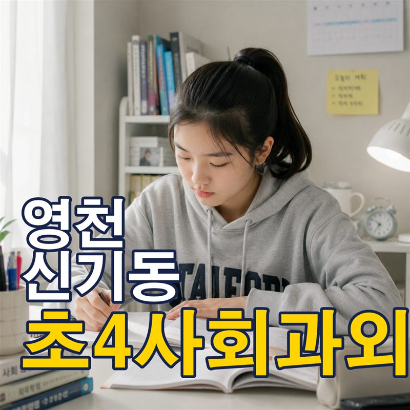 영천 신기동 초4사회과외