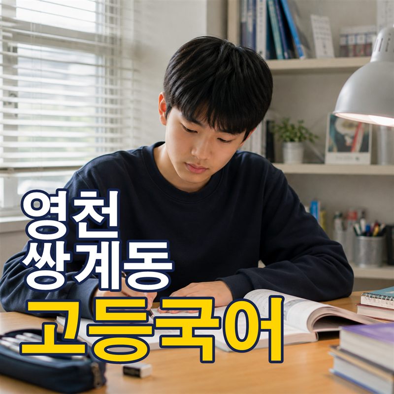 영천 쌍계동 고등국어