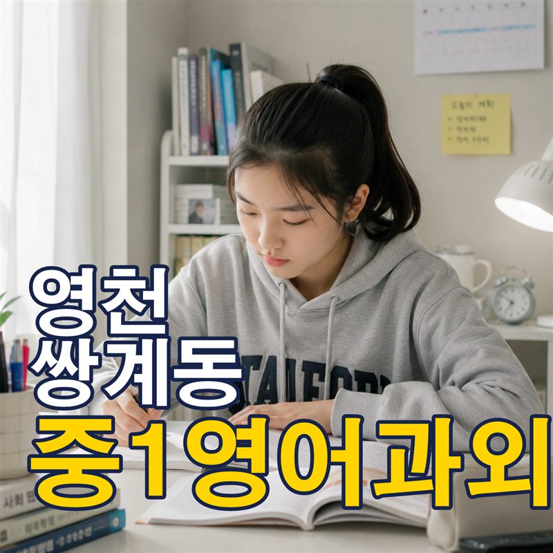 영천 쌍계동 중1영어과외