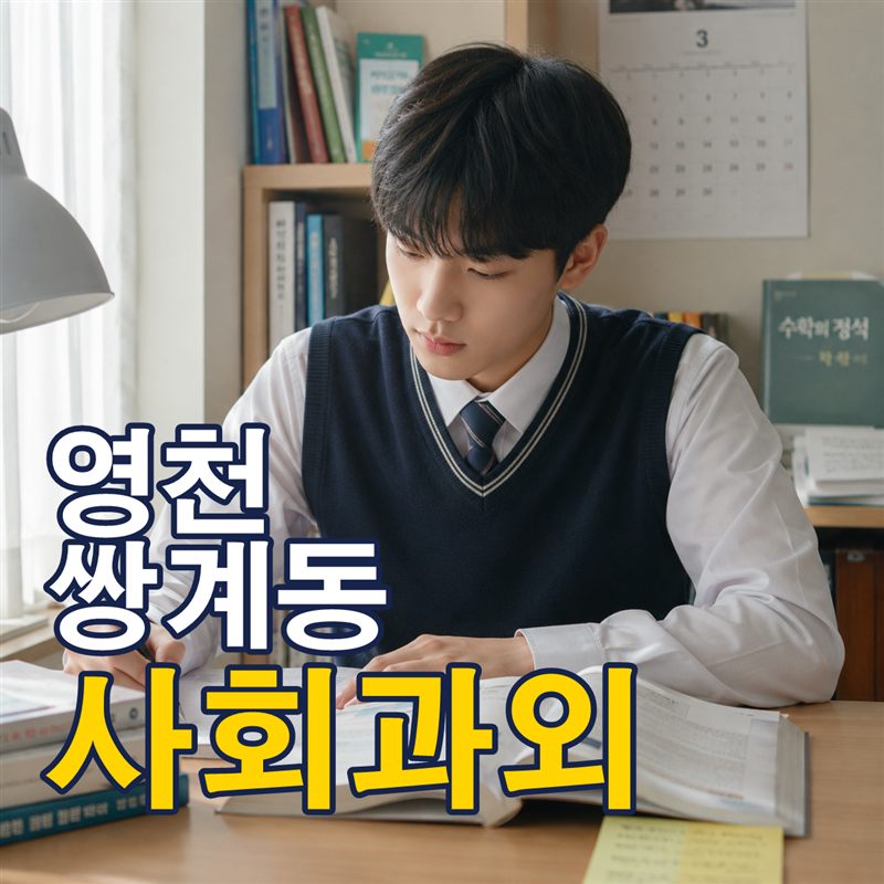 영천 쌍계동 사회과외