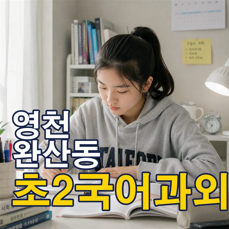 영천 완산동 초2국어과외