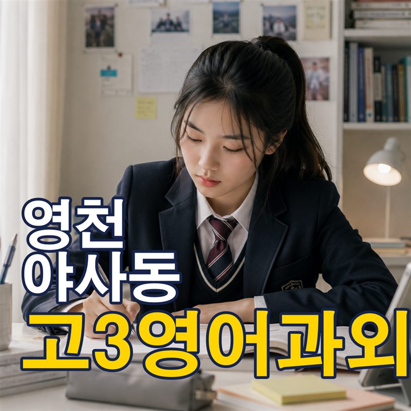 영천 야사동 고3영어과외