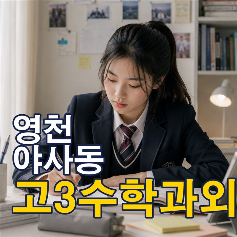 영천 야사동 고3수학과외