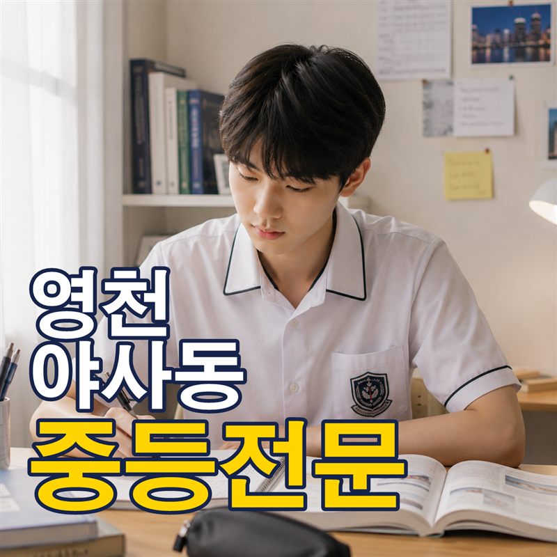 영천 야사동 중등전문